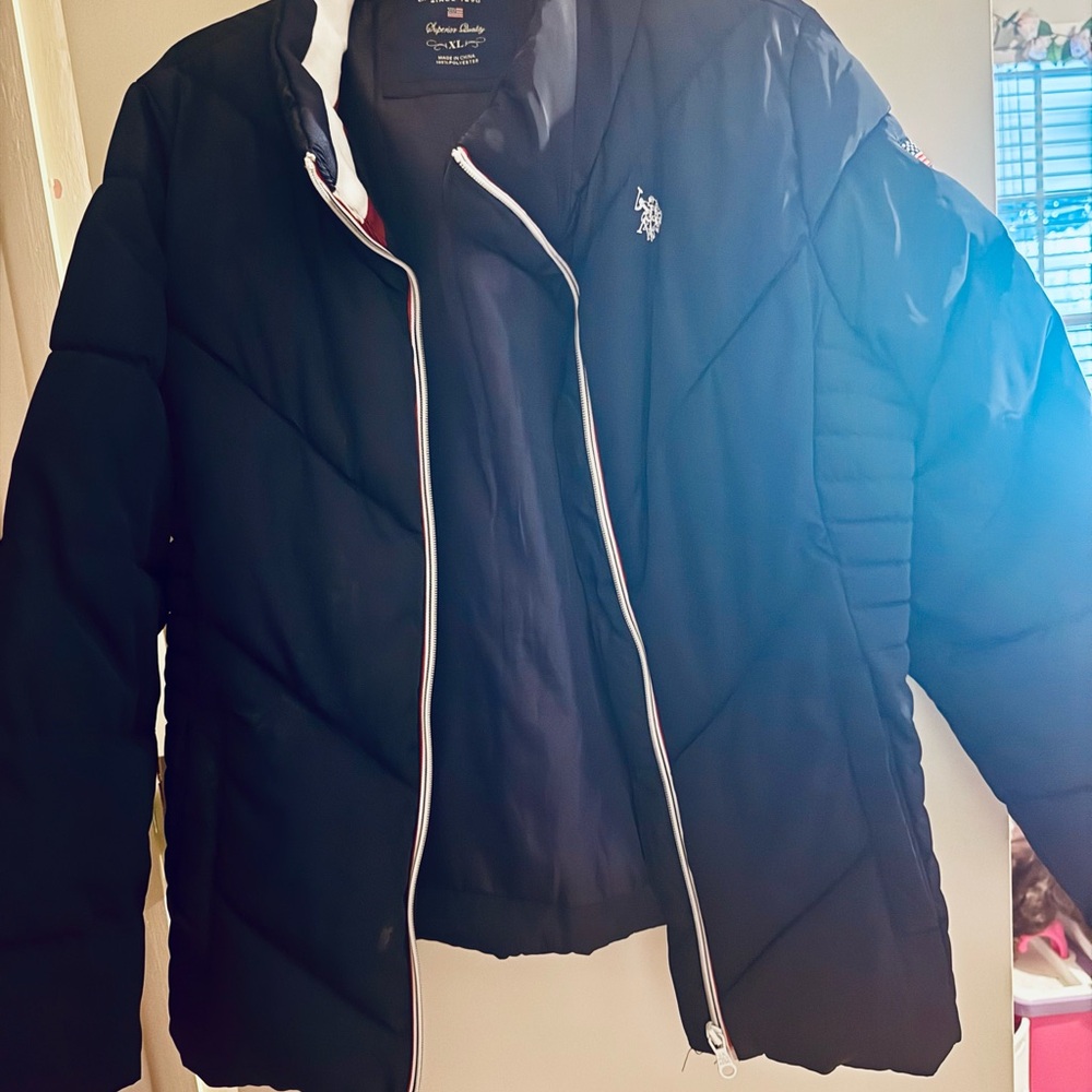 U.S. Polo Assn. Black Puffer Jacket